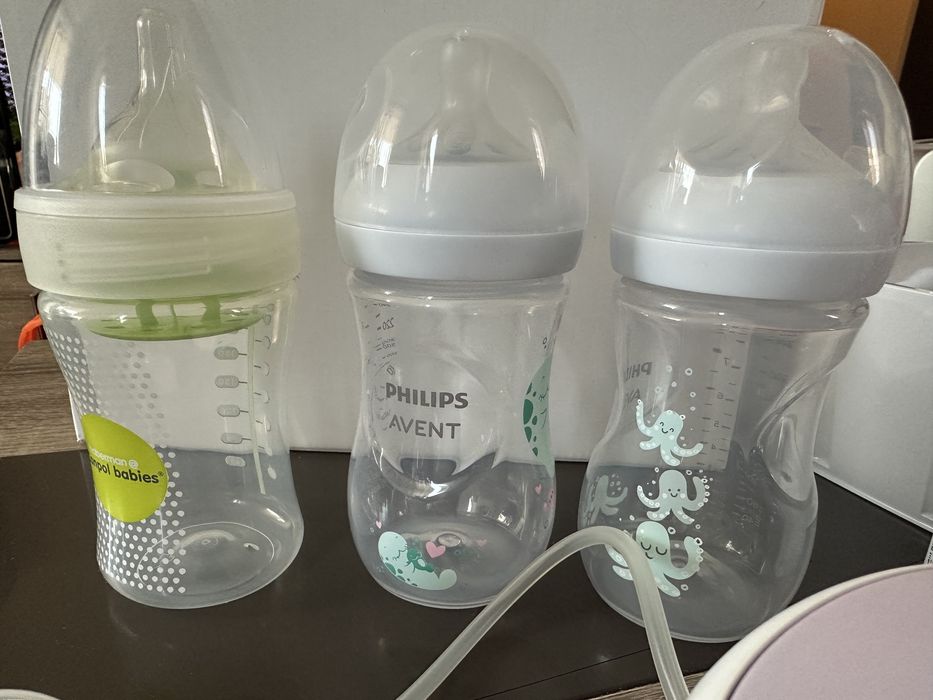 PHILIPS AVENT Комплект електрическа помпа за кърма и шишета COMFORT