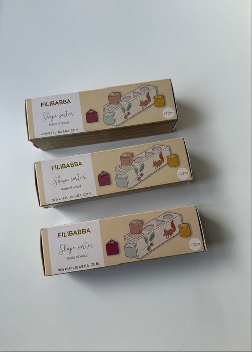 Кубчета за сортиране FILIBABBA