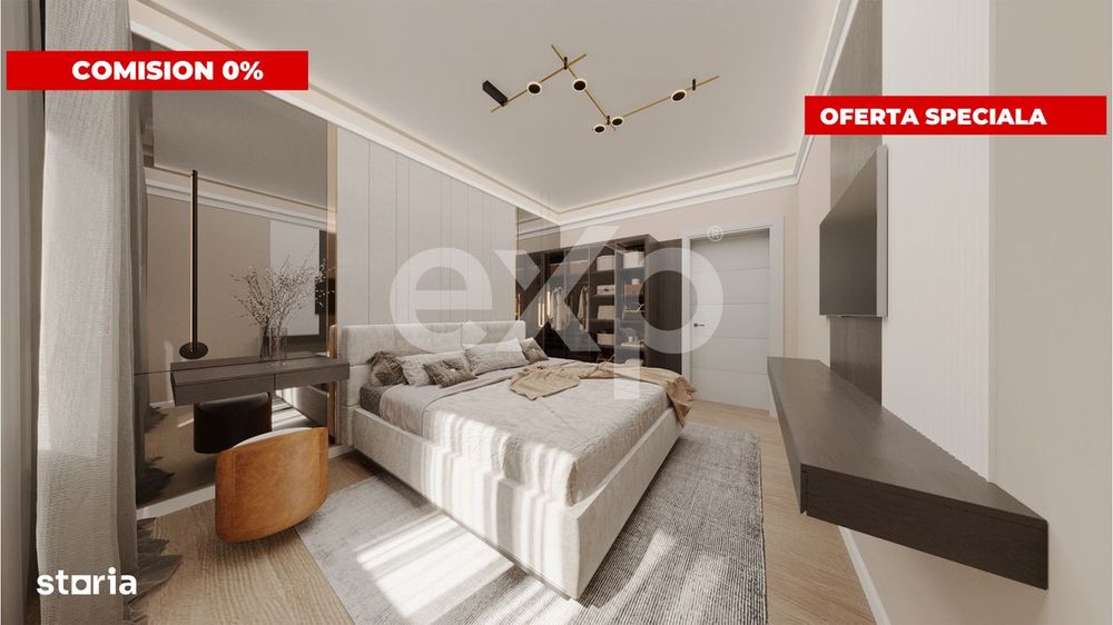 Apartament 3 Camere Trivale | 76 mp Utili | Bloc Nou