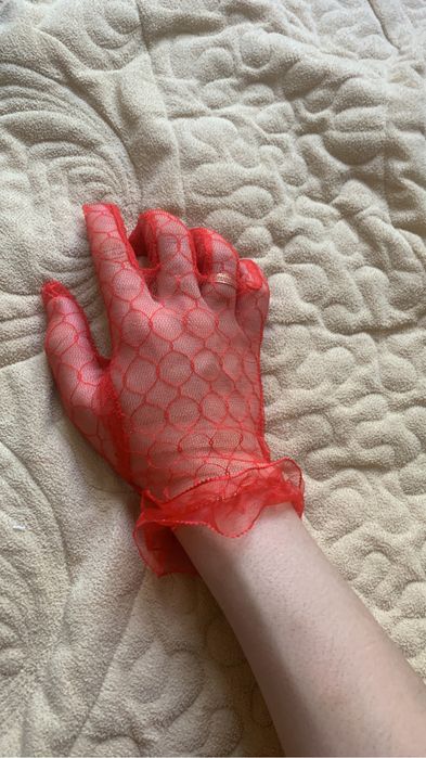 Перчатки капрон разные