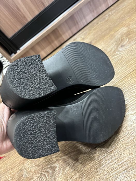 Полуботинки, замша 36 р.