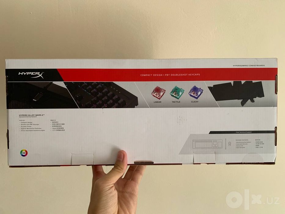 Механическая клавиатура HyperX Alloy Mars 2 — в хорошем состоянии