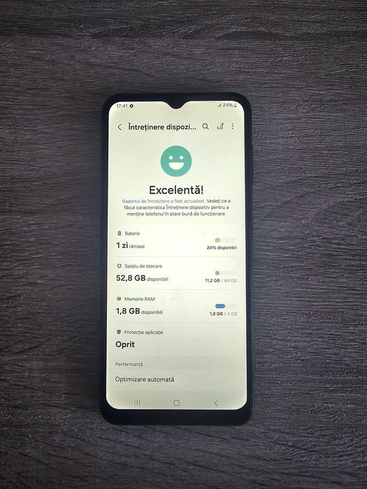 Telefon mobil Samsung Galaxy A13, 64GB, 4GB RAM, 4G, Negru
