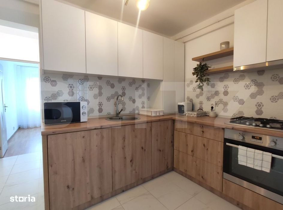 Apartament gata de mutare cu 2 camere, zona Burdea