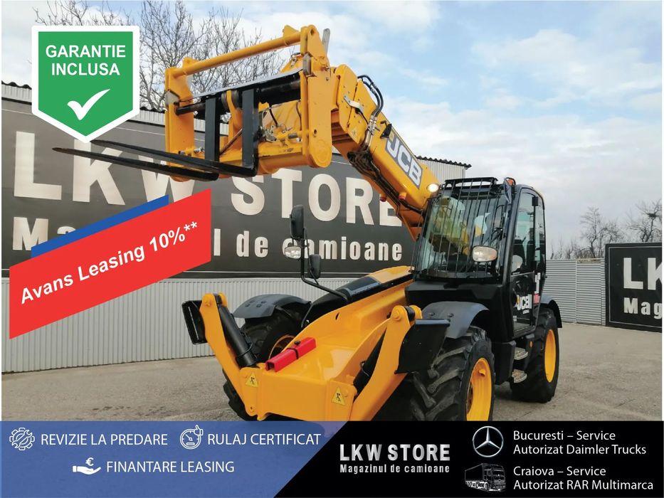 JCB 535-125 Incarcator Telescopic/Teleskoplader, 4x4x4, Top !!! JCB 535-125 Incarcator Telescopic/Teleskoplader, AC, 4x4x4