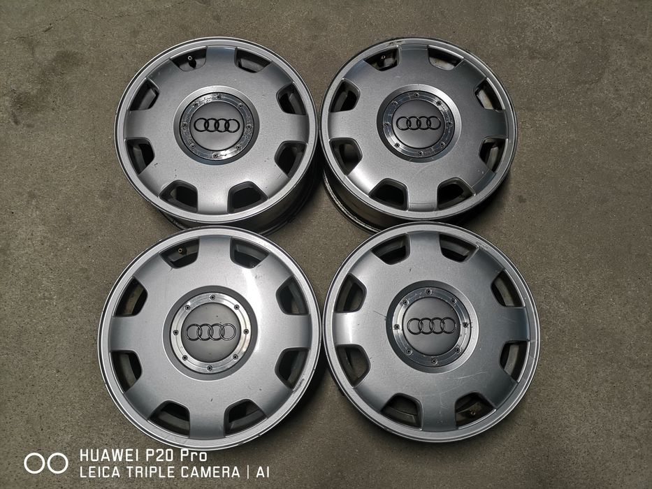 Продавам 4 бр Алуминиеви джанти 5x112 15 цола 6 J* ЕТ 45*ц.о 57.1 мм