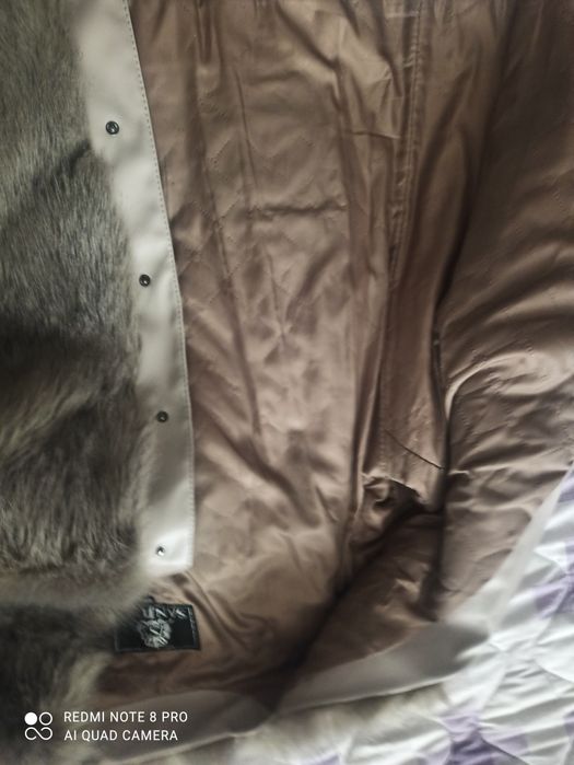 Полокоженная мини шуба. Yarim kojali shuba