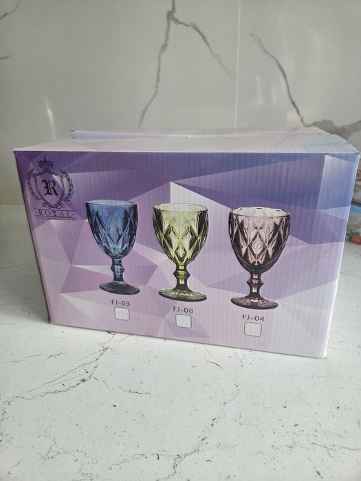 Набор бокалов 6шт НОВЫЕ