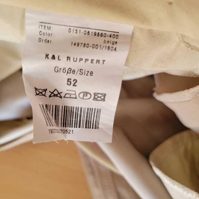 Pantaloni barbati bej M-L