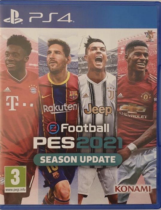 PES 2021 football season update PS4