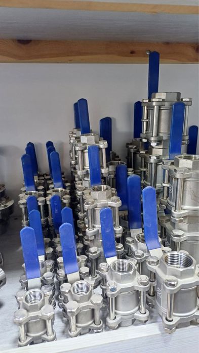 Шаравой кран, латун ва нержавика