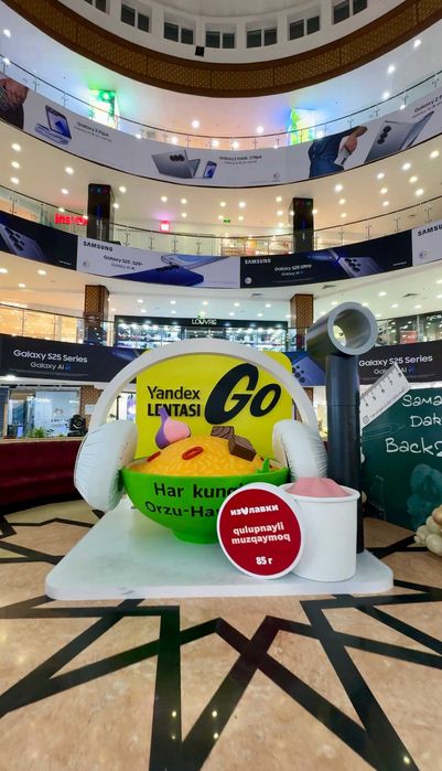 Инсталляции от Focus Advertising/ Installyatsiyalar