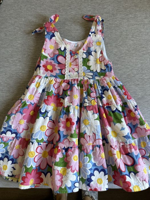 Платье- сарафан для левочки 5-6 лет