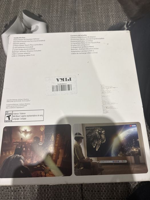 Meta Quest 3S (Batman Arkham Shadow inclus)