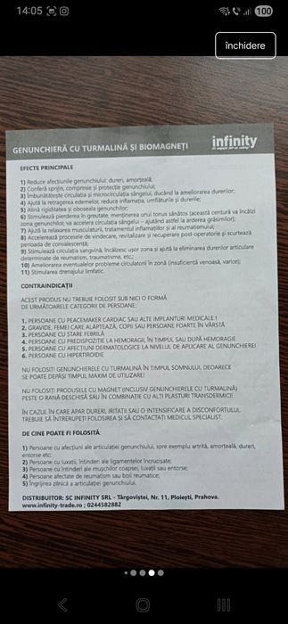 2 genunchiere chinezesti cu turmalina