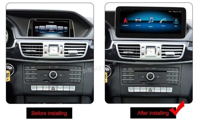 MERCEDES BENZ W212 E CLASS - 10.25'' Навигация Мултимедия ,  9094