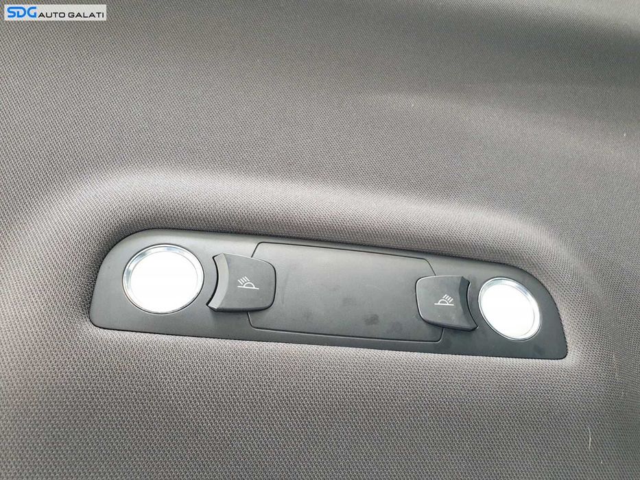 Plafoniera Lumini Lampa Iluminare Habitaclu Neagra Spate Pasageri Audi Q7 S-Line Sline 2007 - 2015 [C6368]
