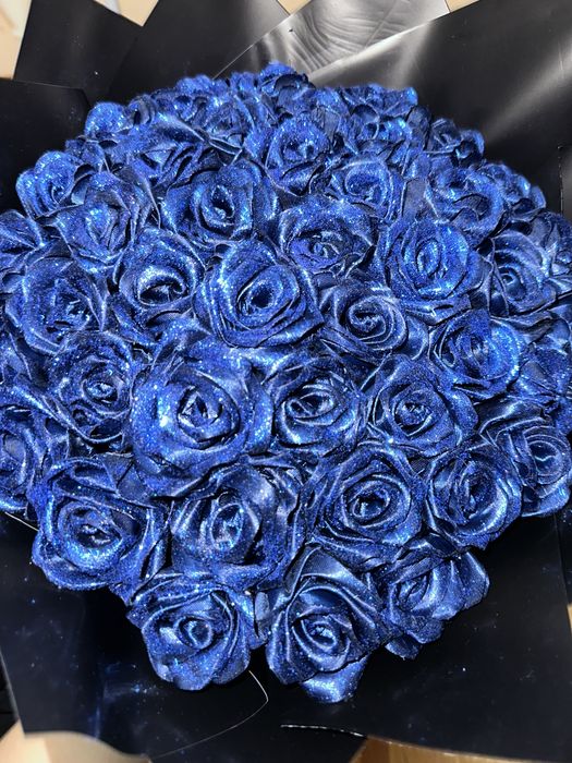 Цветы из атласных лент