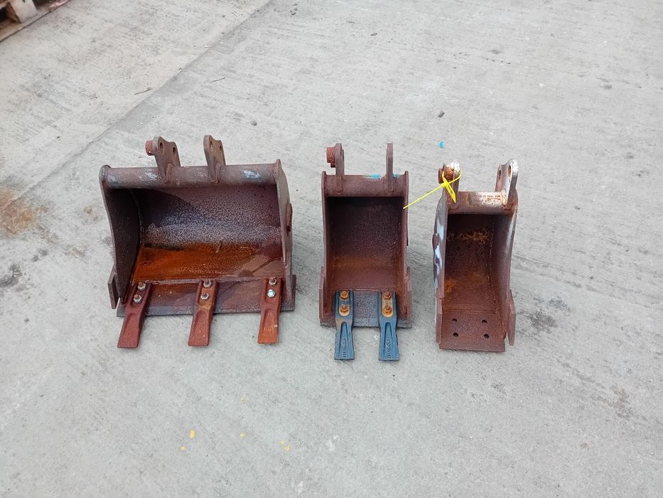 Set cupe 17 22 45 cm microexcavator bolt 25mm