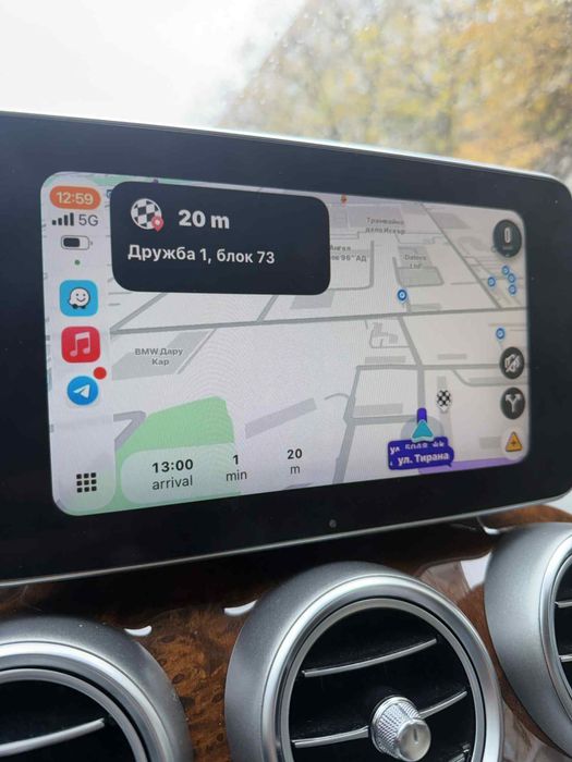 CarPlay/Android Auto модул + монтаж за Mercedes S/C/A/GLC/B/… и други