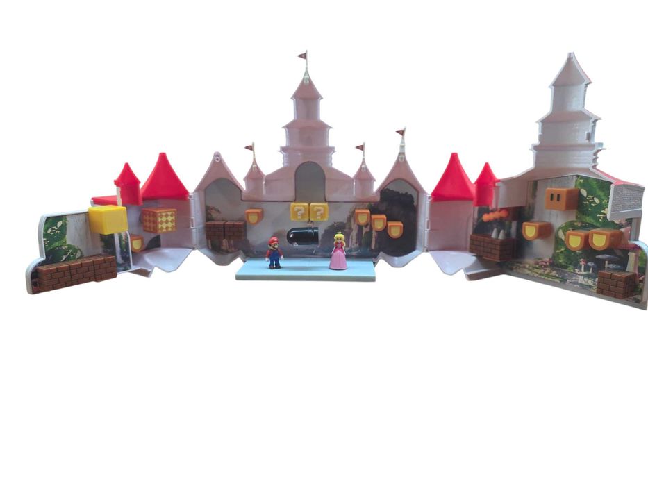 Castel Super Mario Bros and Peach - Castelul Regatul Ciupercilor cu mini figurine Jakks Pacific