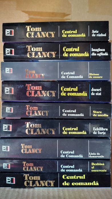 Tom CLancy - seria Centrul de comanda (9 vol.) + bonu