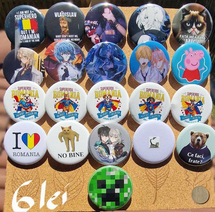 Insignă/ Anime Pin / Brosa / Cel mai mic preț!