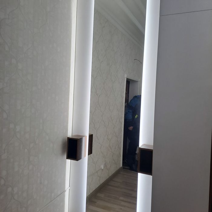 Установка зеркал.