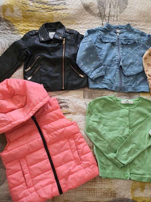 Летни и пролетни дрешки за момиченце, р-р 116, запазени, без забележки