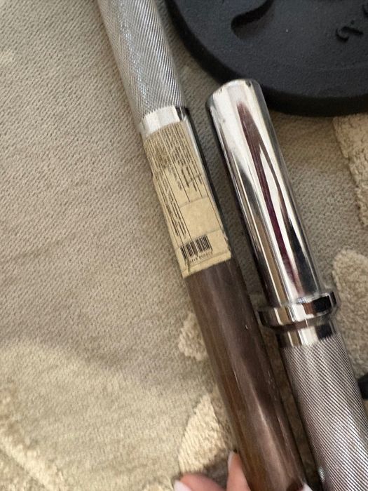 Set 3 gantere și 12 discuri Domyos