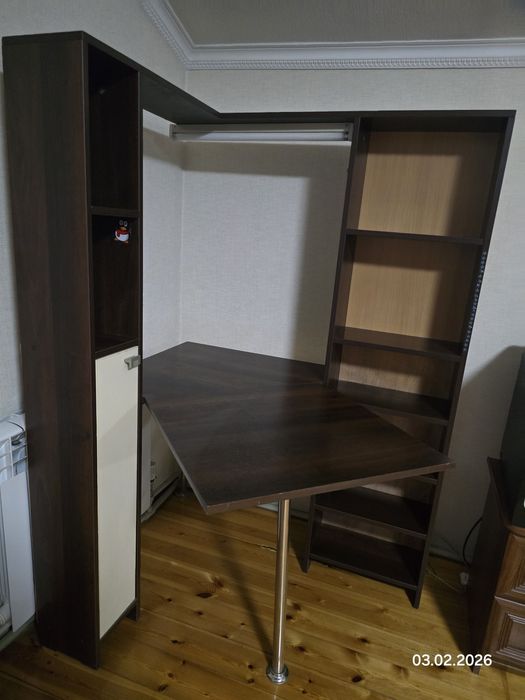 Шкаф стол угловой