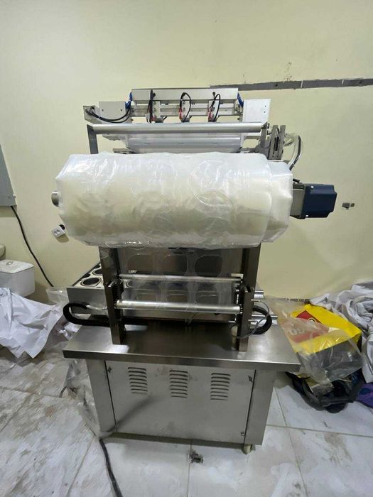 Продается станок-полуавтомат для упаковки в пластиковый стакан и ГМС