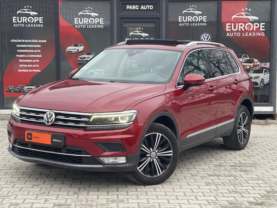 Volkswagen Tiguan 2.0 TDI -2017/Rate/Panoramic/Led/Cockpit/ACC/sc. încălzite/Blind Spot
