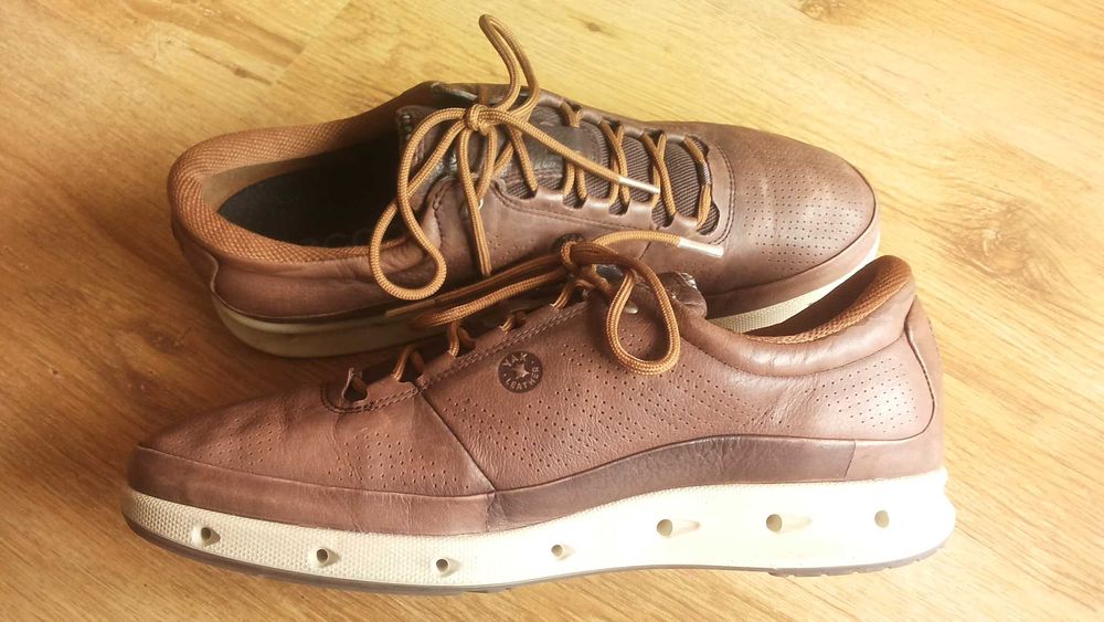 ECCO GORE-TEX YAK LEATHER Shoes размер EUR 44 естествена кожа водонепромокаеми - 1103