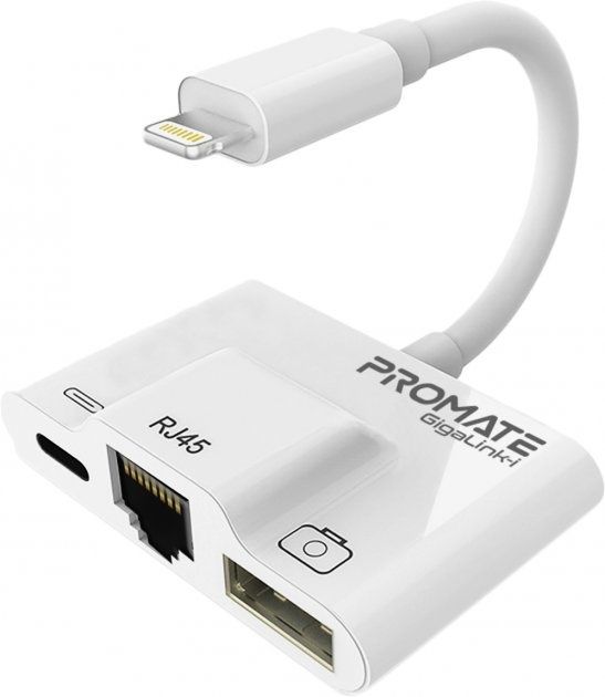 Apple/Lightning ethernet ( lan) RG 45 usb iphone ,adapter/ переходник