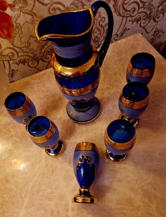 Продам набор для напитков. Чехия. Богемия.