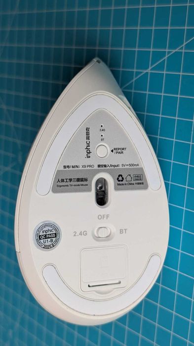 Mouse ergonomic vertical wireless gaming