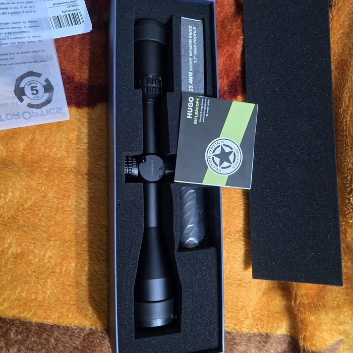 Оптика HUGO, Vector Optics 3-12×44