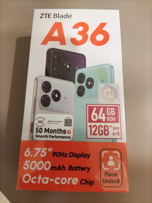 Продам телефон ZTE blade A36