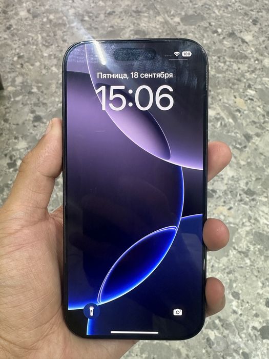 Iphone 16pro black 128 gb