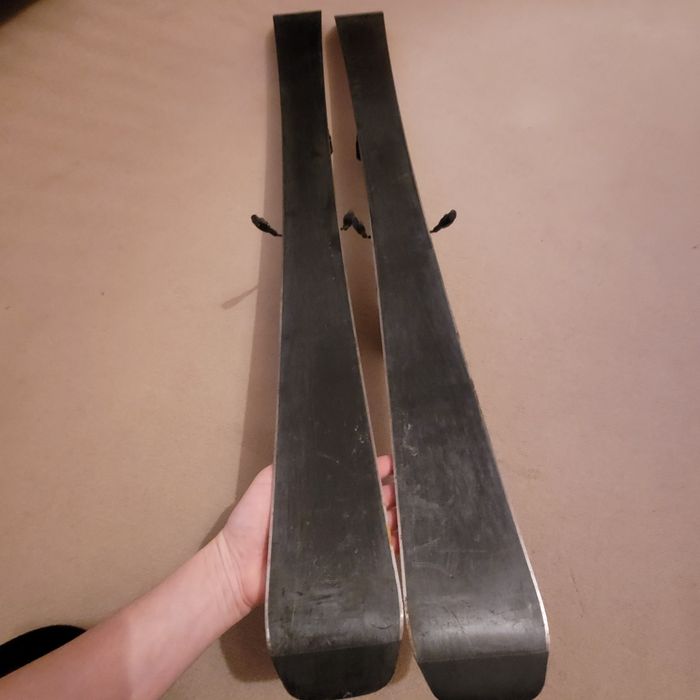 Schi ski Volkl 120 cm și clăpari Salomon 35 EU