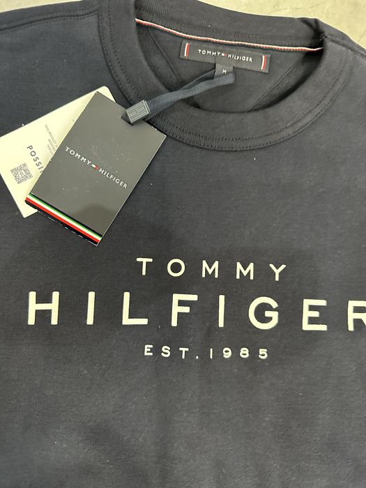 Bluza Tommy Hilfiger originala Bleumarin