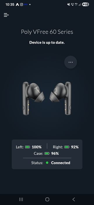 Casti True wireless HP Poly Voyager Free 60+ UC