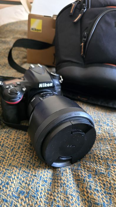 Продам Nikon d610, sigma art 85 1.4