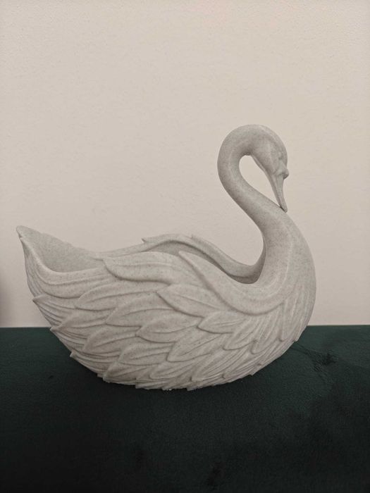 Lebăda decorativă marble printată 3D