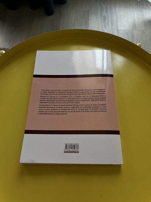 Carte Teoria generală a dreptului Nicolae Popa -Editura C.H. Beck-Nouă