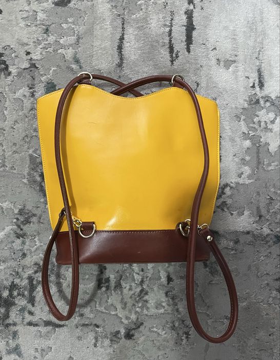 Geanta/rucsac din piele naturala Vera Pelle made in italy