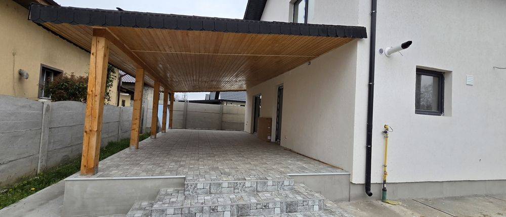 Vila moderna P+M de inchiriat-premium zona Vadeni(pod Turcinesti), 2 apartamente separate sau integral, curte generoasa