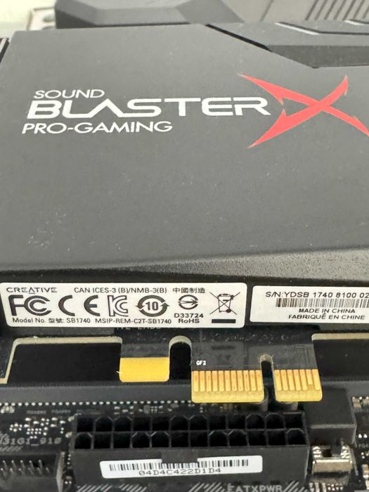 Продавам Звукова карта Creative Sound BlasterX AE-5 Pro-Gaming – 5.1