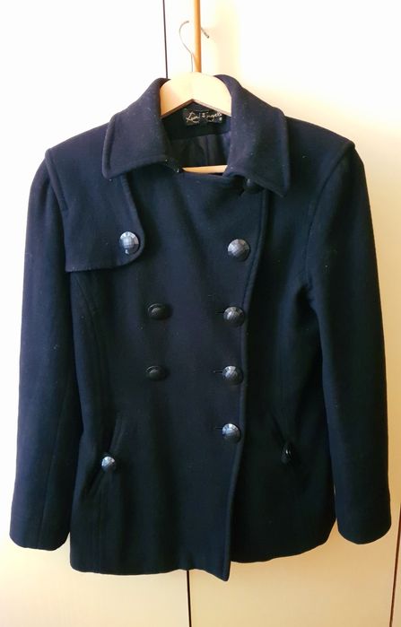 Дамско вълнено палто